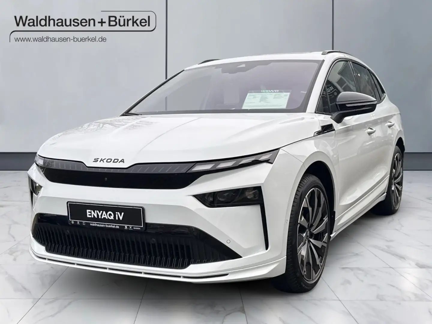 Skoda Enyaq 85 Sportline Klima Navi Rückfahrkamera Weiß - 1