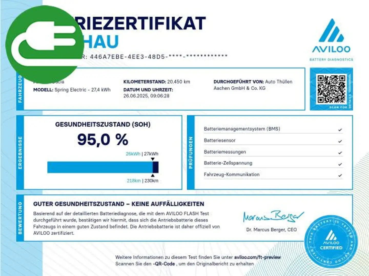 Dacia Spring Electric Essential GJR Bluetooth Klima Blau - 2