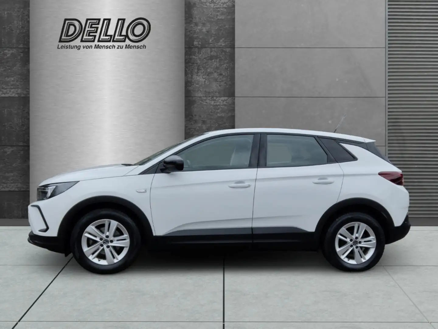 Opel Grandland 1.2 Turbo Anhängerkupplung Ganzjahresreifen Sitz u Weiß - 2