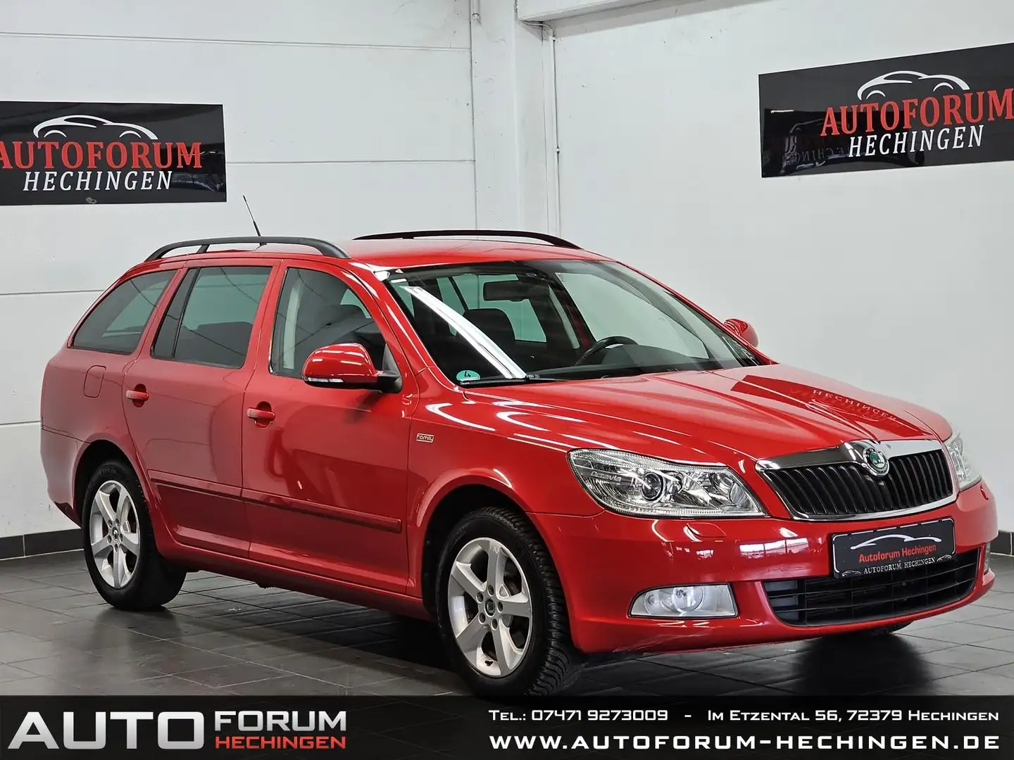 Skoda Octavia Combi Family 1.Hand Xenon Tempomat Rosso - 1