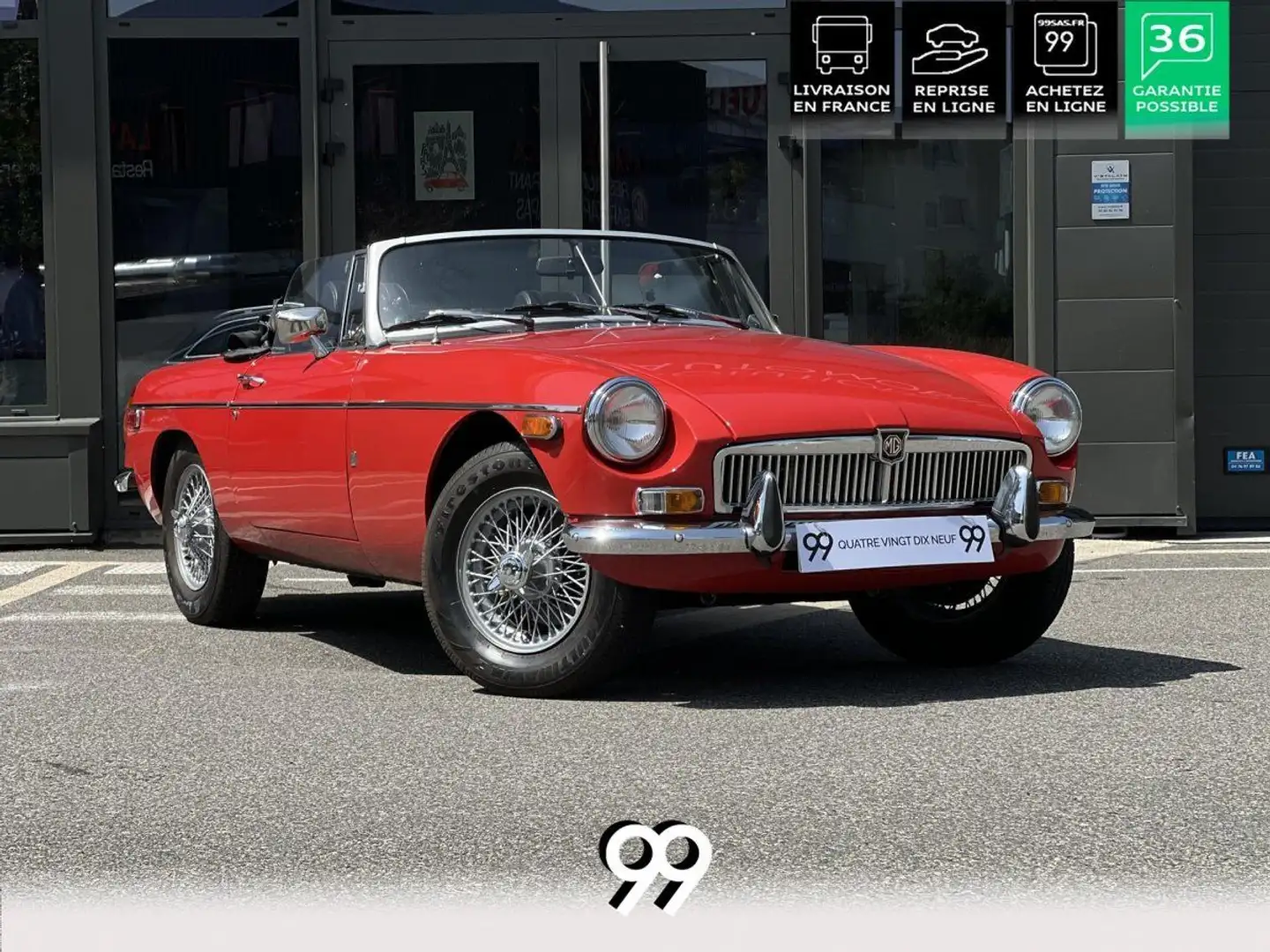 MG MGB B MG-1.8l ROADSTER Véhicule de collection Червоний - 1