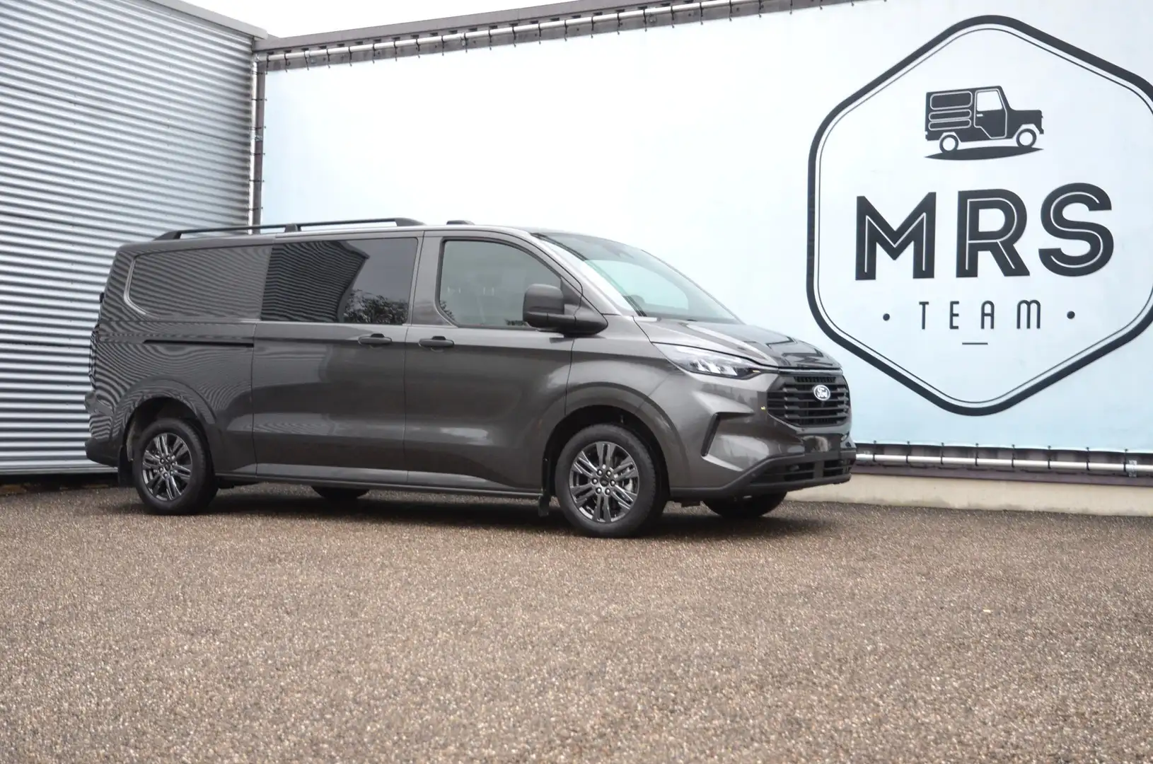 Ford Transit Custom - L2- Dubbelcabine- Automaat- Nieuw- 35990+BTW Gris - 1