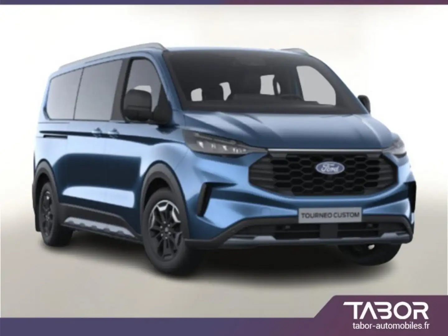 Ford Tourneo Custom Custom 2.0 TDCi 170 Aut Active L2 Bleu - 1