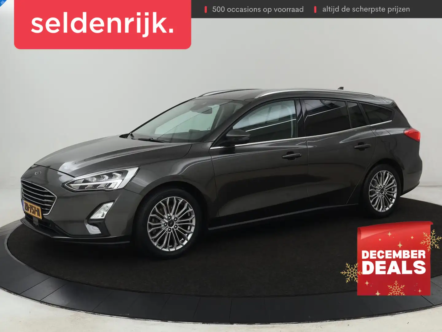 Ford Focus 1.0 EcoBoost Titanium | Trekhaak | Stoelverwarming Gris - 1