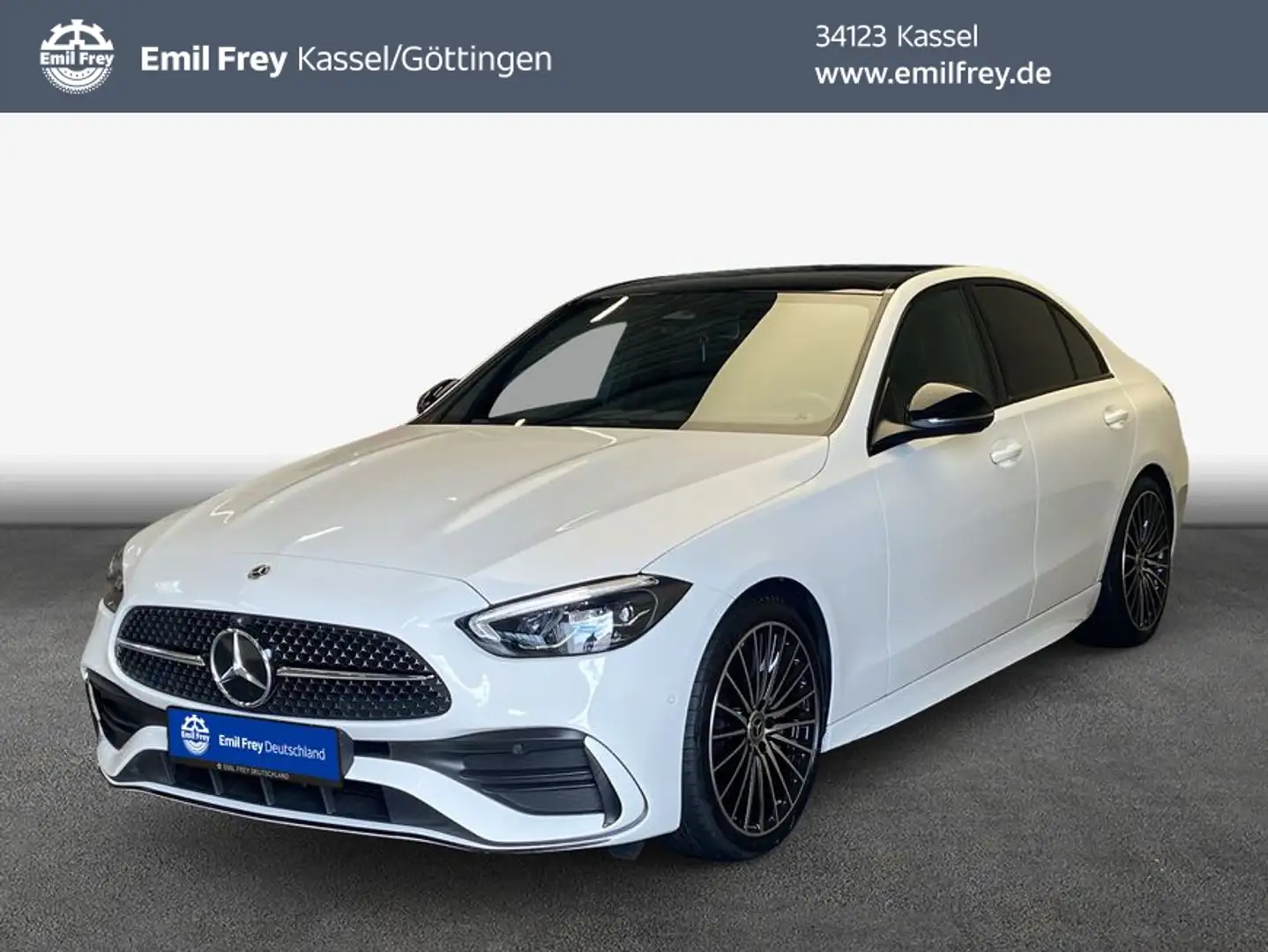 Mercedes-Benz C 200 C-Klasse Weiß - 1