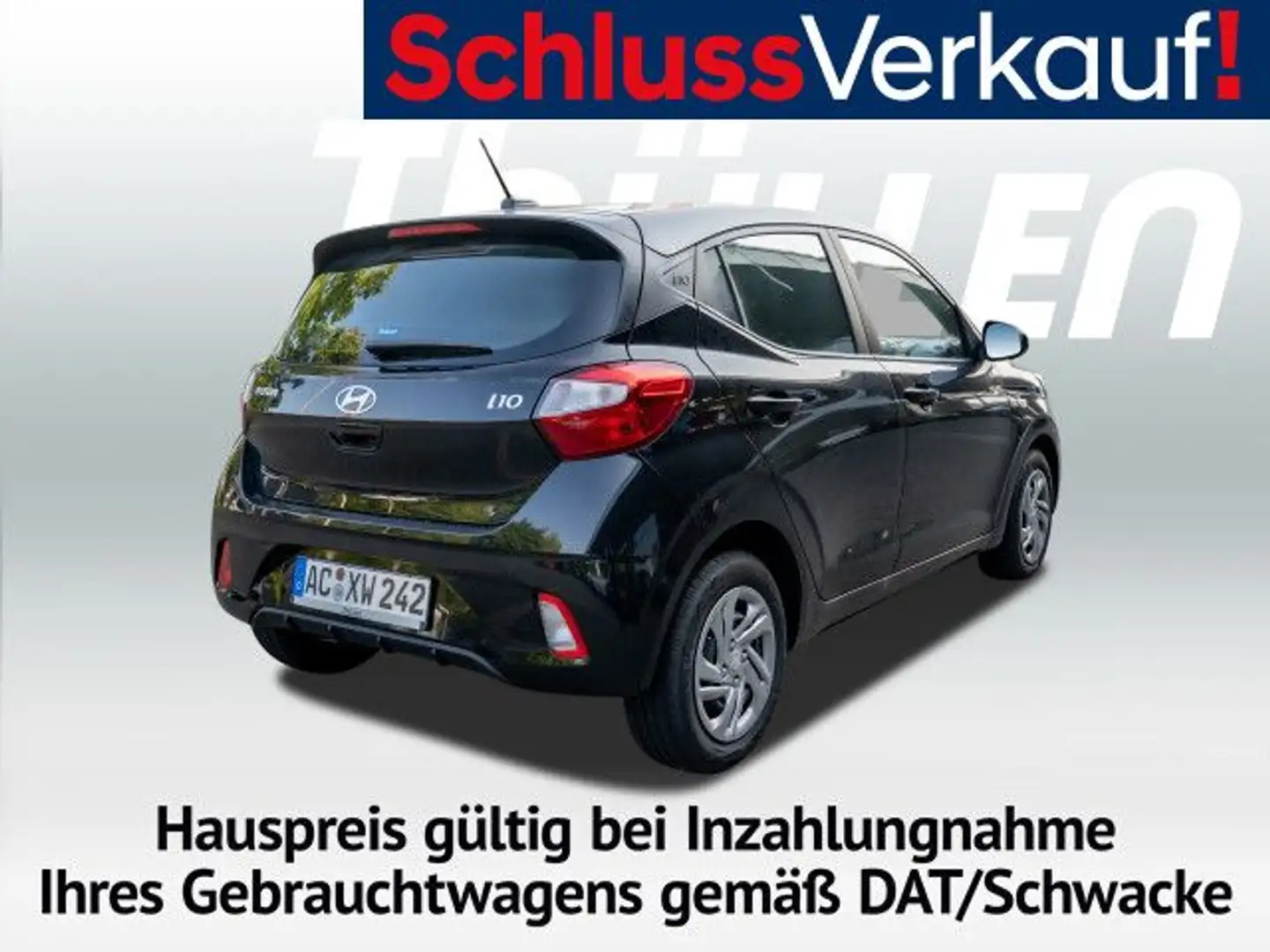 Hyundai i10 1.0 GDi 5-MT Select Bluetooth Navi Klima Noir - 2