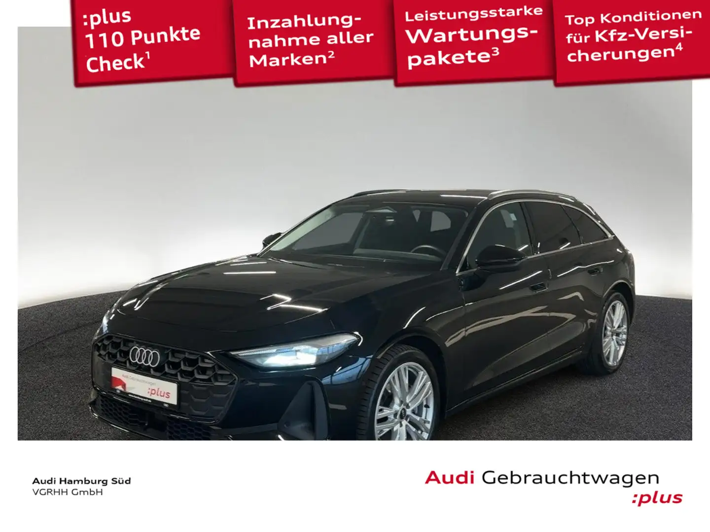 Audi A5 TFSI qu. S tronic NAVI/ACC/KAMERA Schwarz - 1