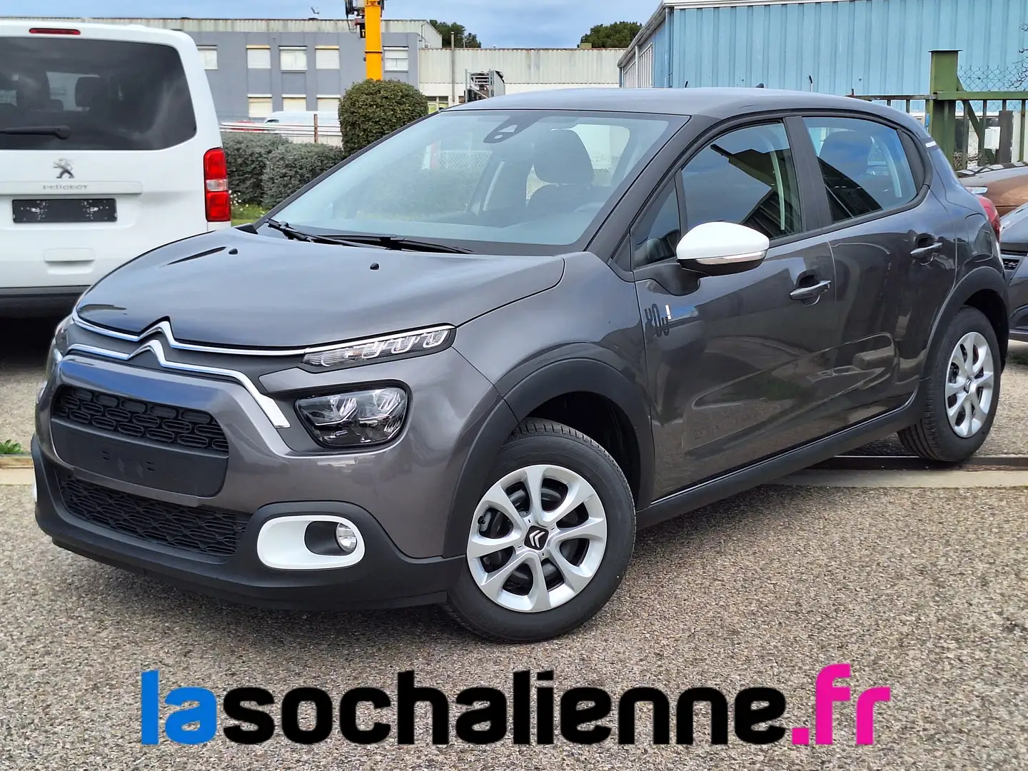 Citroen C3 PureTech 83 ch BVM5 You Gris - 1
