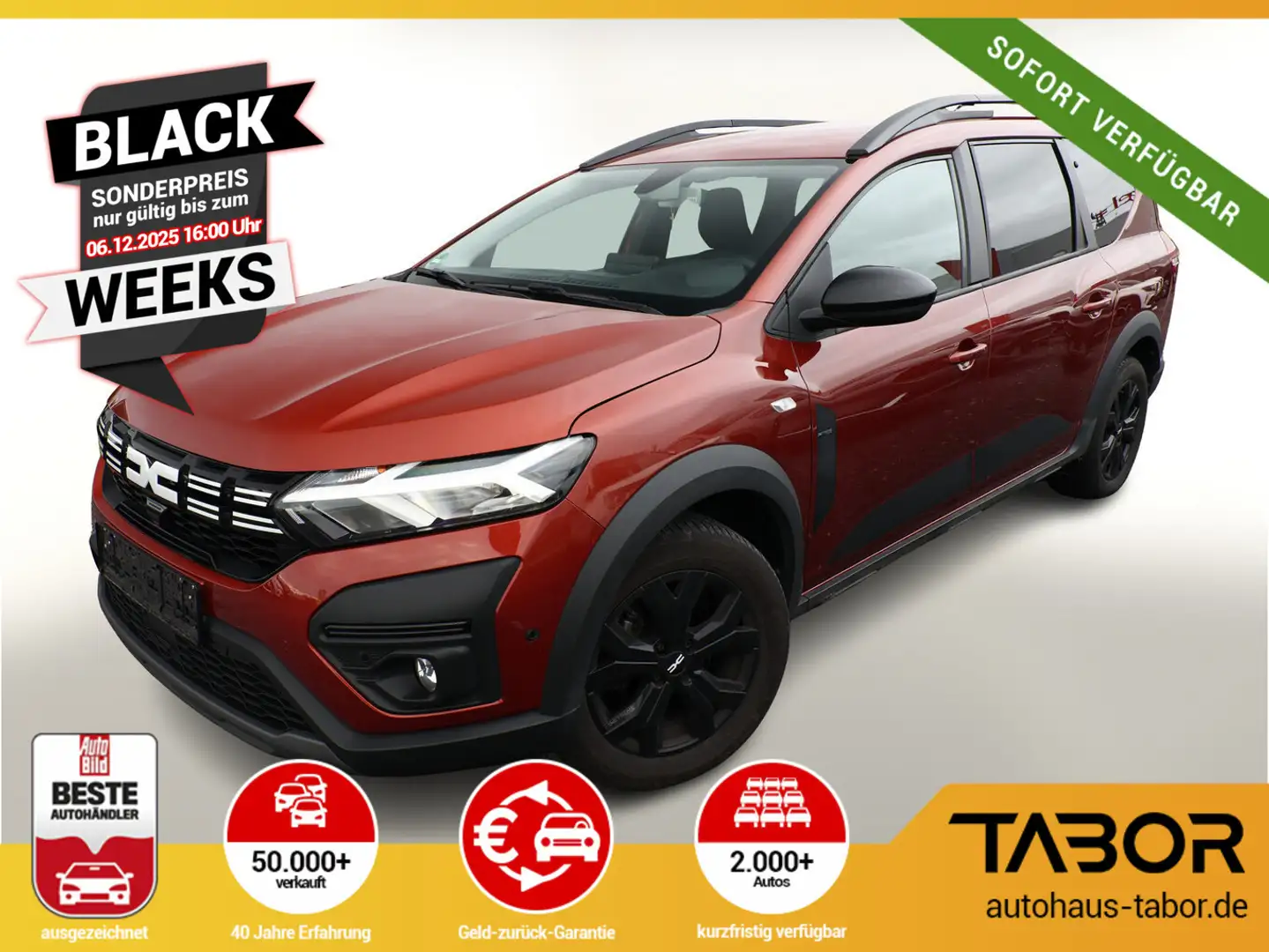 Dacia Jogger TCe 110 Extreme+ 7S Nav PDC Kam SHZ LM16Z Braun - 1