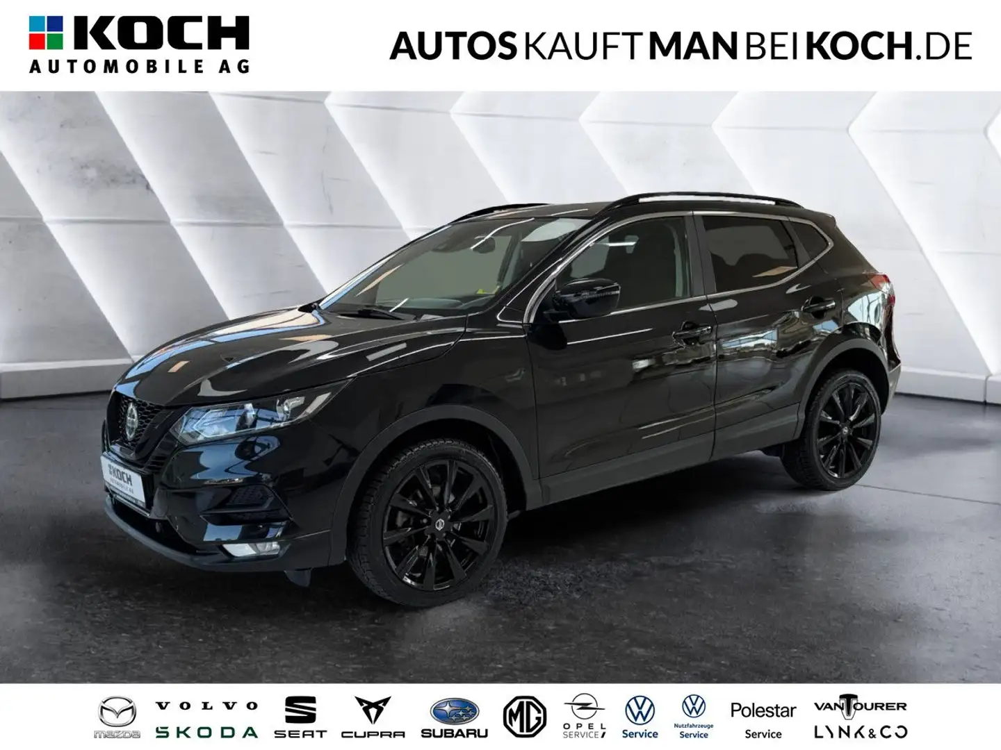 Nissan Qashqai 1.5 dCi DCT N-Tec Bluetooth Navi Klima Zwart - 1