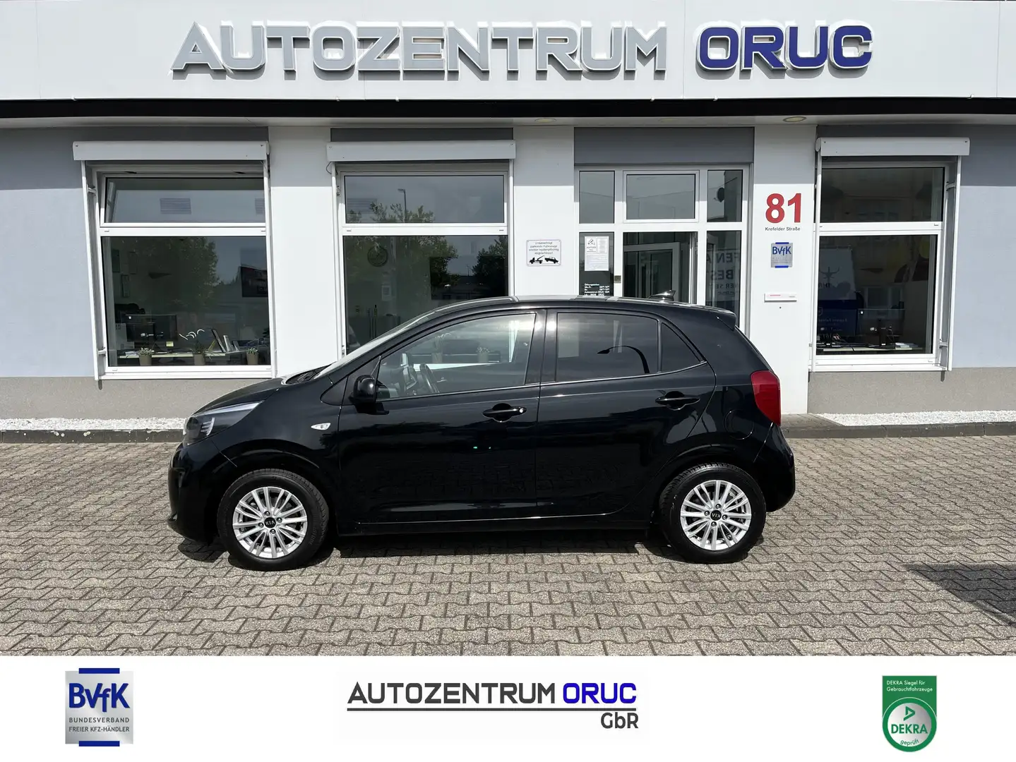 Kia Picanto 1.0 Dream-Team Edition*Navi*Kamera*Klima* Fekete - 1