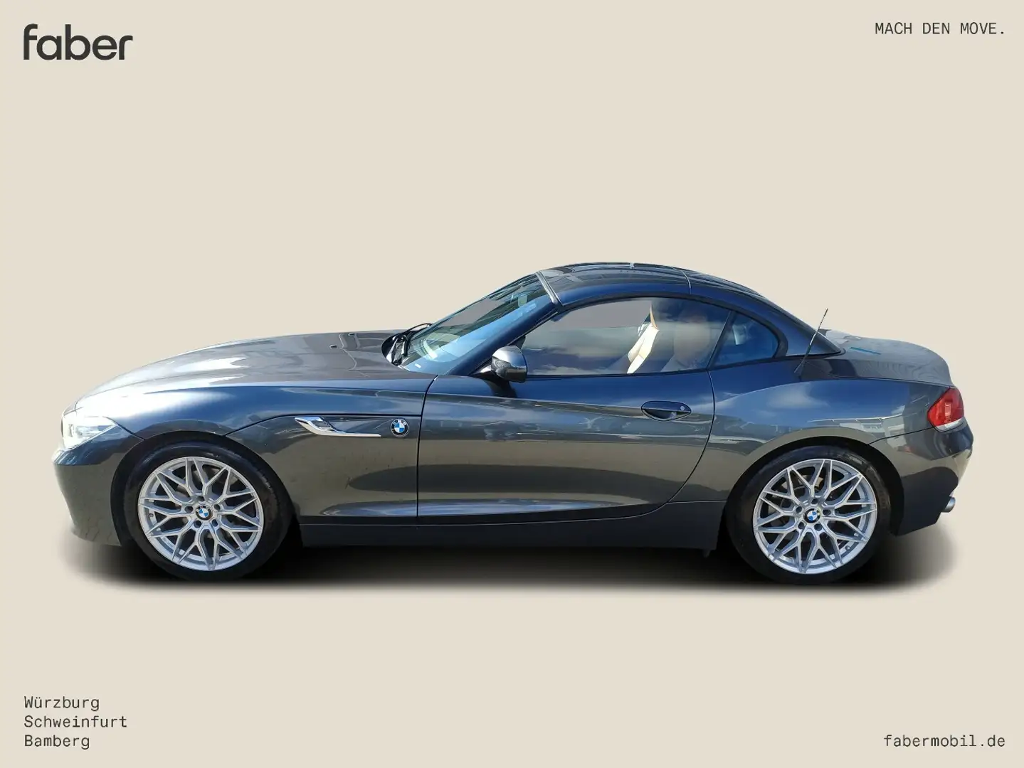 BMW Z4 sDrive 28i Roadster Gris - 1