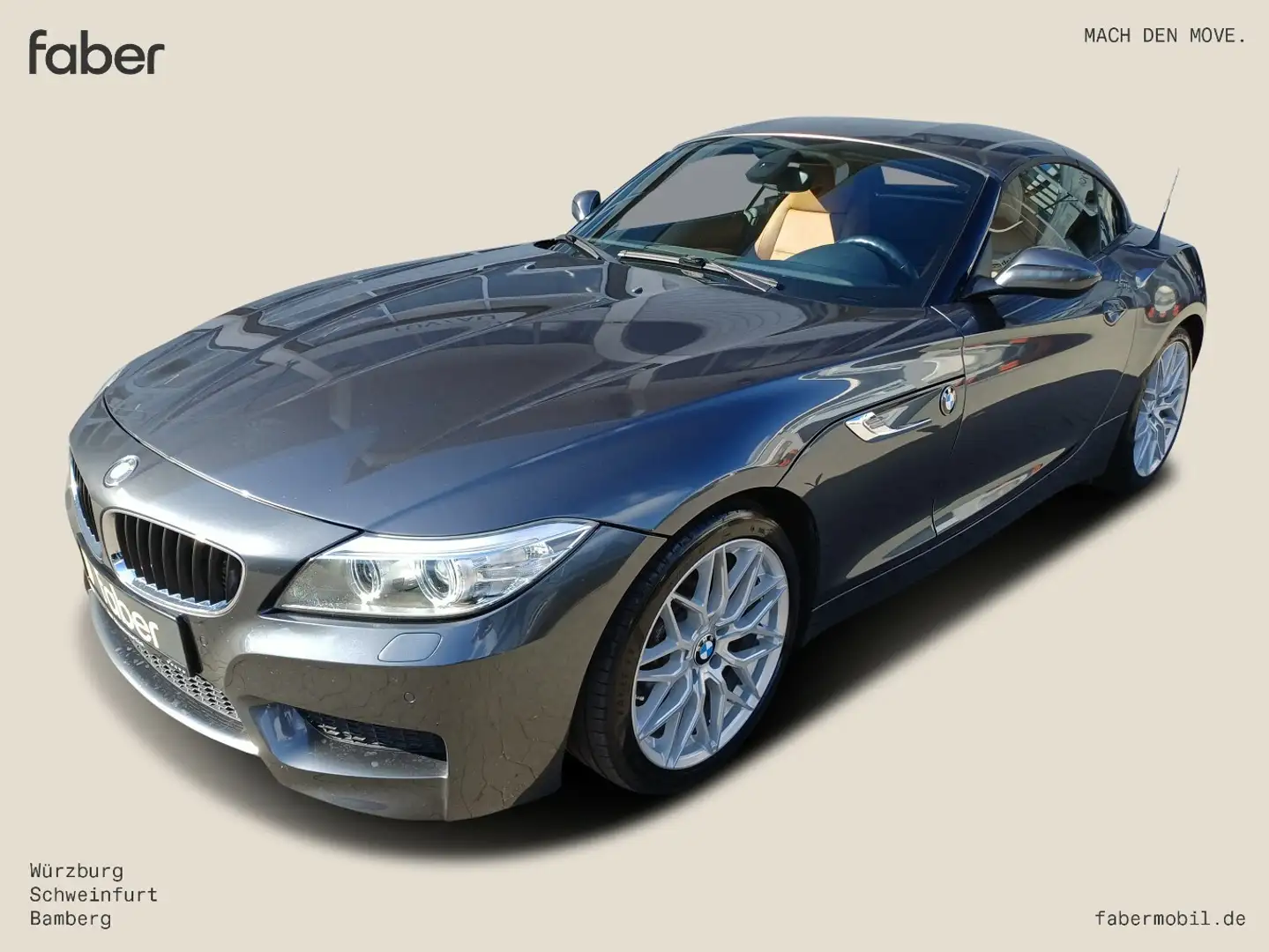 BMW Z4 sDrive 28i Roadster Gris - 2