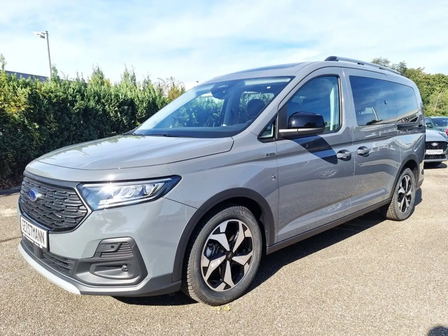 Ford Tourneo Connect Grand 2.0 EcoBlue Aut. ACTIVE Panorama AHK Grau - 1