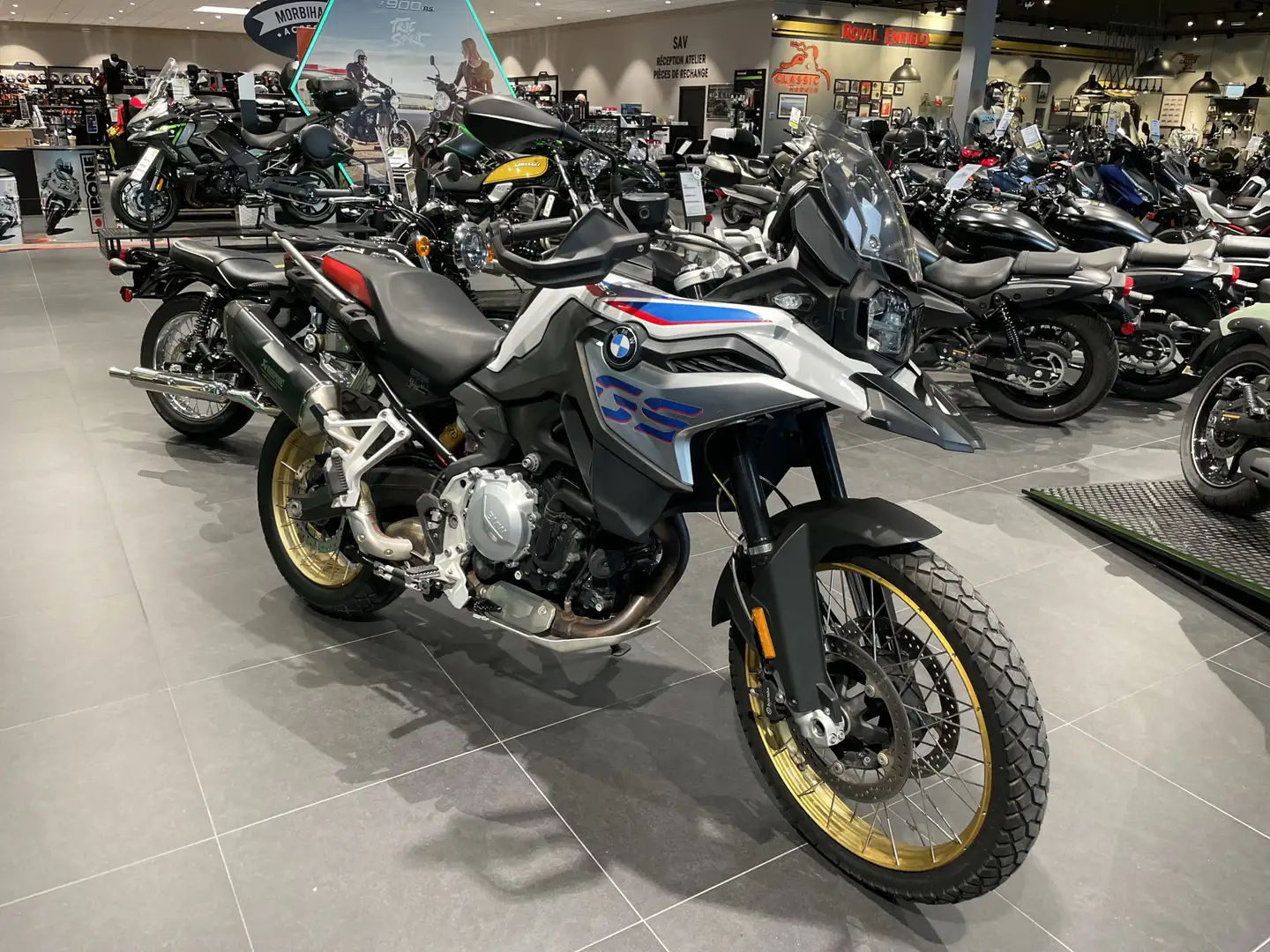 BMW F 850 GS Blanc - 2
