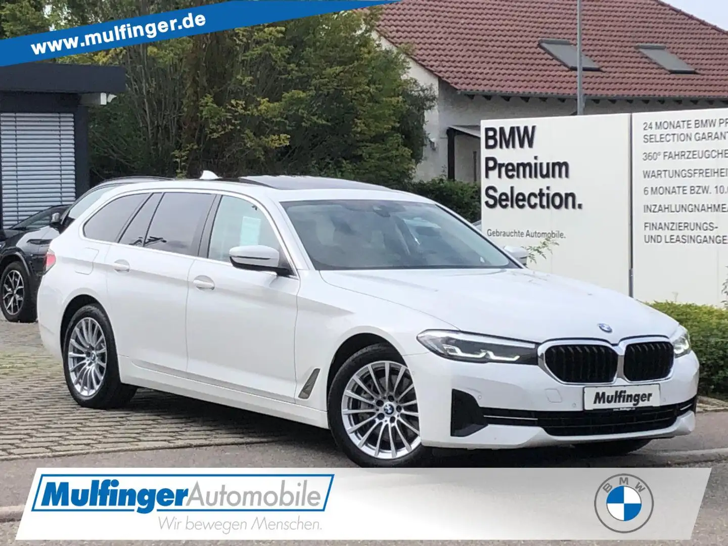 BMW 530 d xDr.T.Sports.Standh.HUD PanoD.Kamera AHK18" Weiß - 1