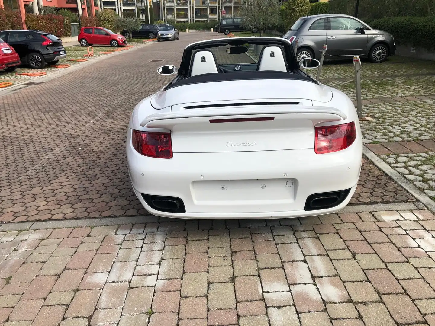Porsche 997 997 Cabrio 3.6 Turbo Bianco - 2