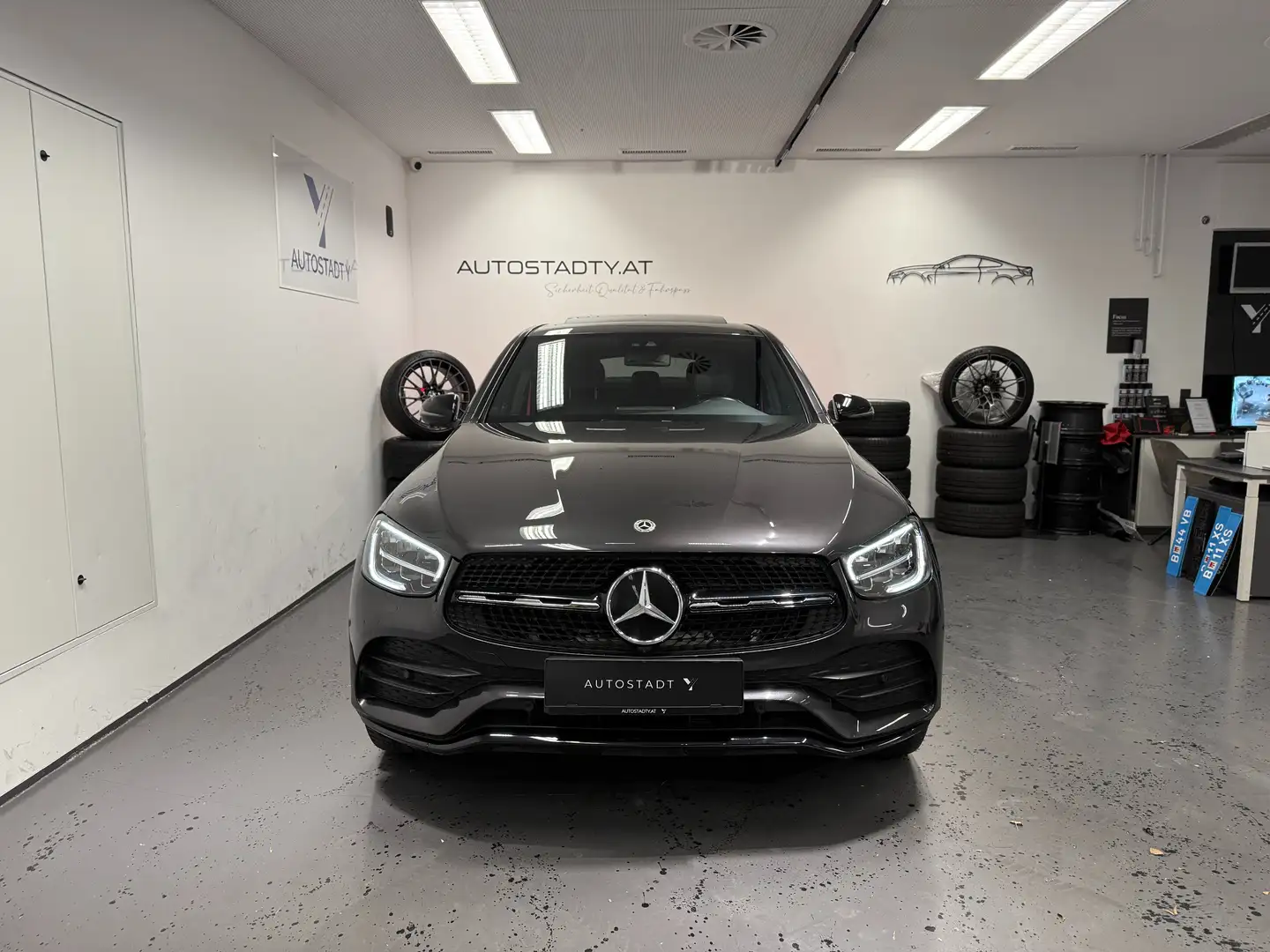 Mercedes-Benz GLC 300 GLC 300 d 4Matic Coupe Gris - 2