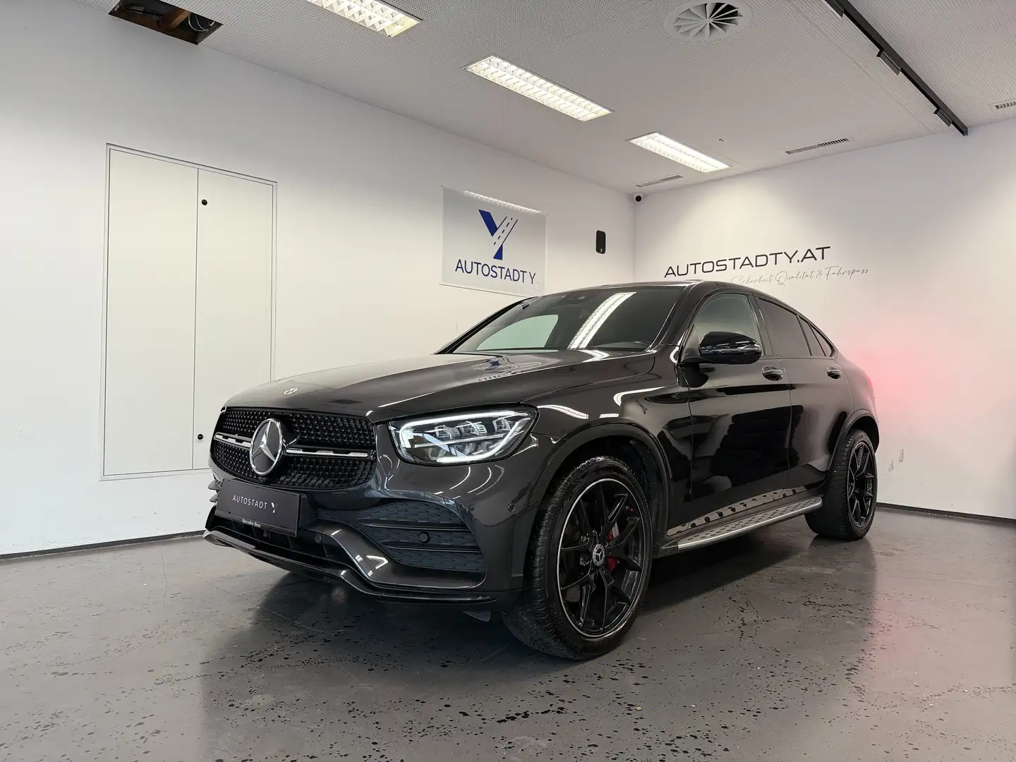 Mercedes-Benz GLC 300 GLC 300 d 4Matic Coupe Grau - 1