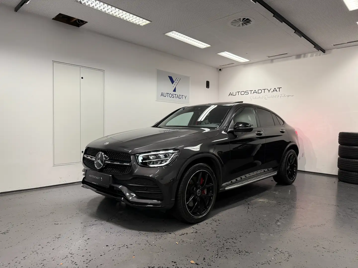 Mercedes-Benz GLC 300 GLC 300 d 4Matic Coupe Gris - 1