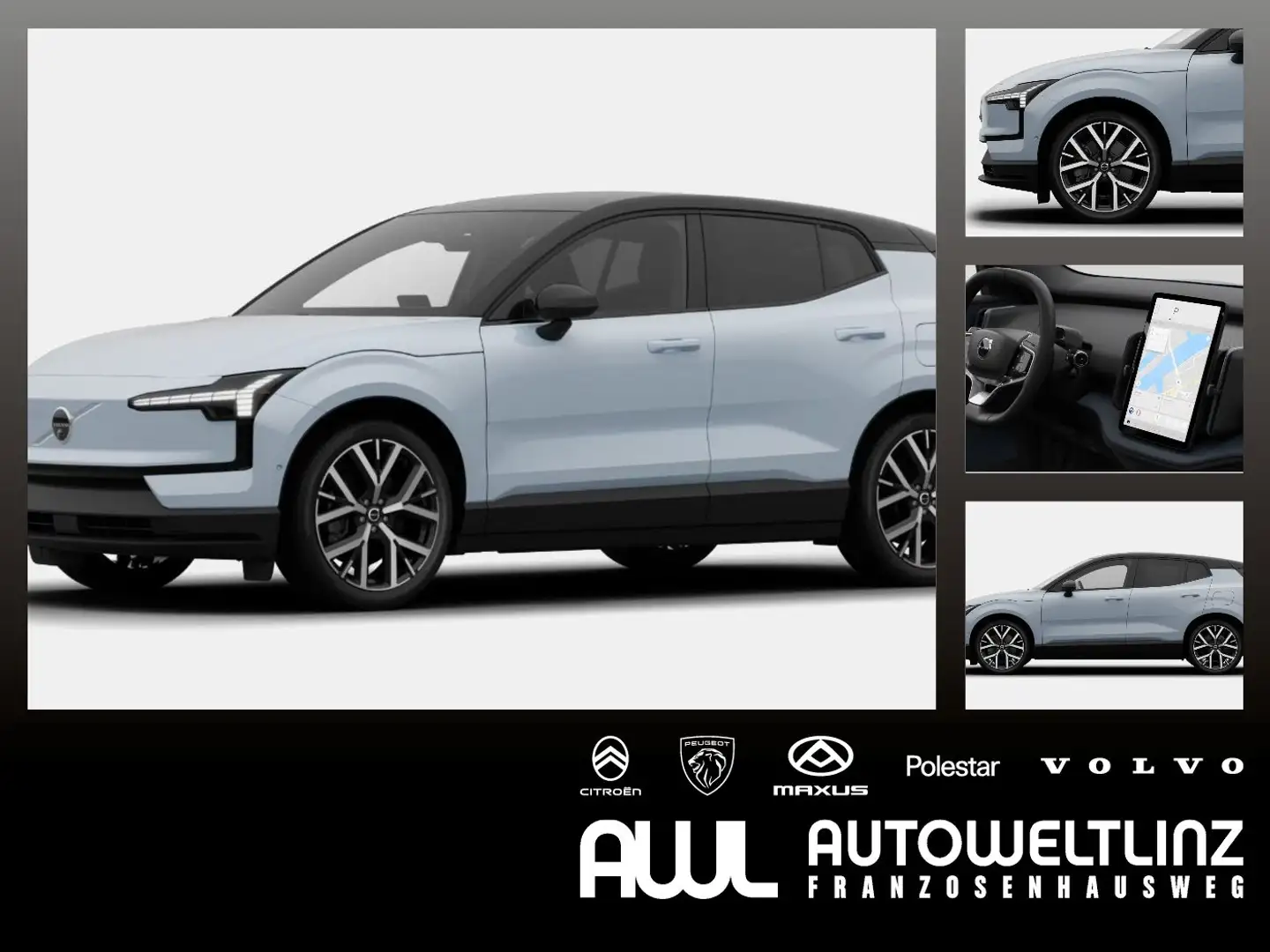 Volvo EX30 P8 Ultra Performance Pure Electric ACC+Navi Blau - 1