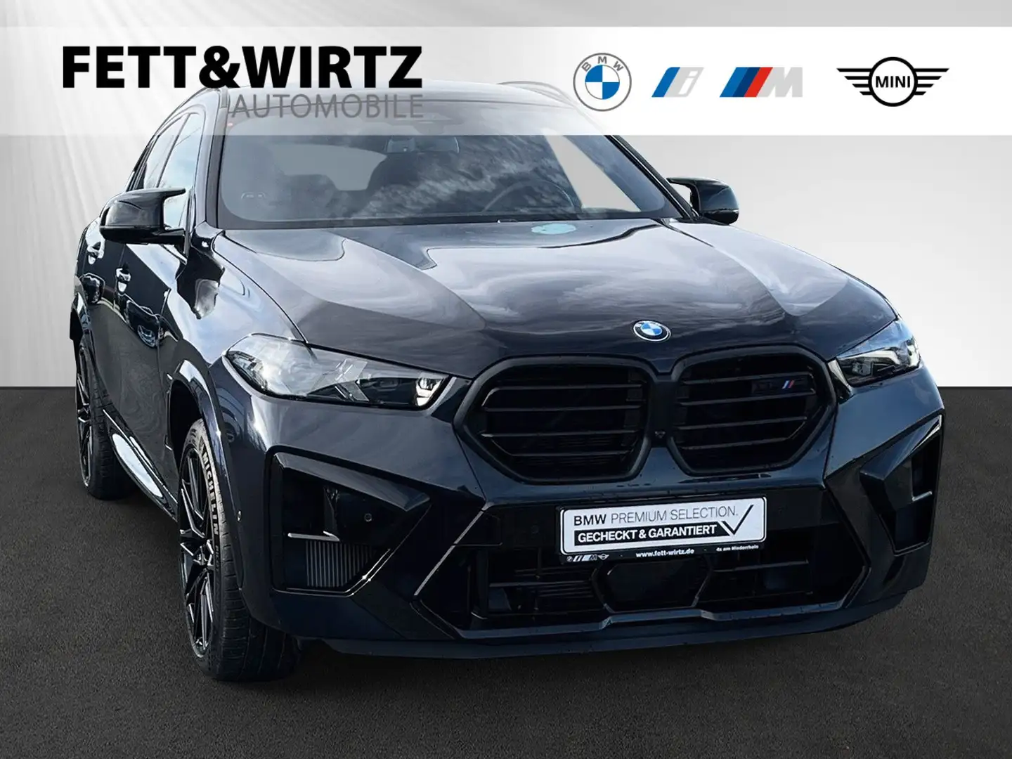 BMW X6 M Competition DAProf.|AHK|Harman/Kardon Černá - 1