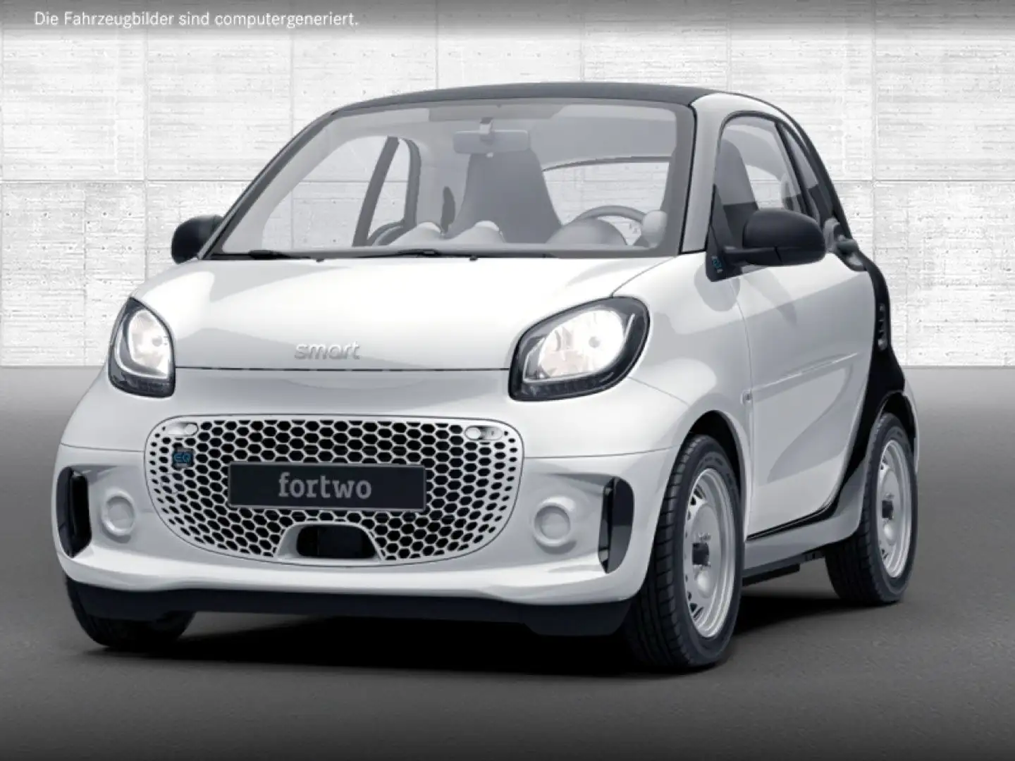 smart forTwo EQ 60kWed cool&Audio Dig Radio 22kW Bordl Wit - 2
