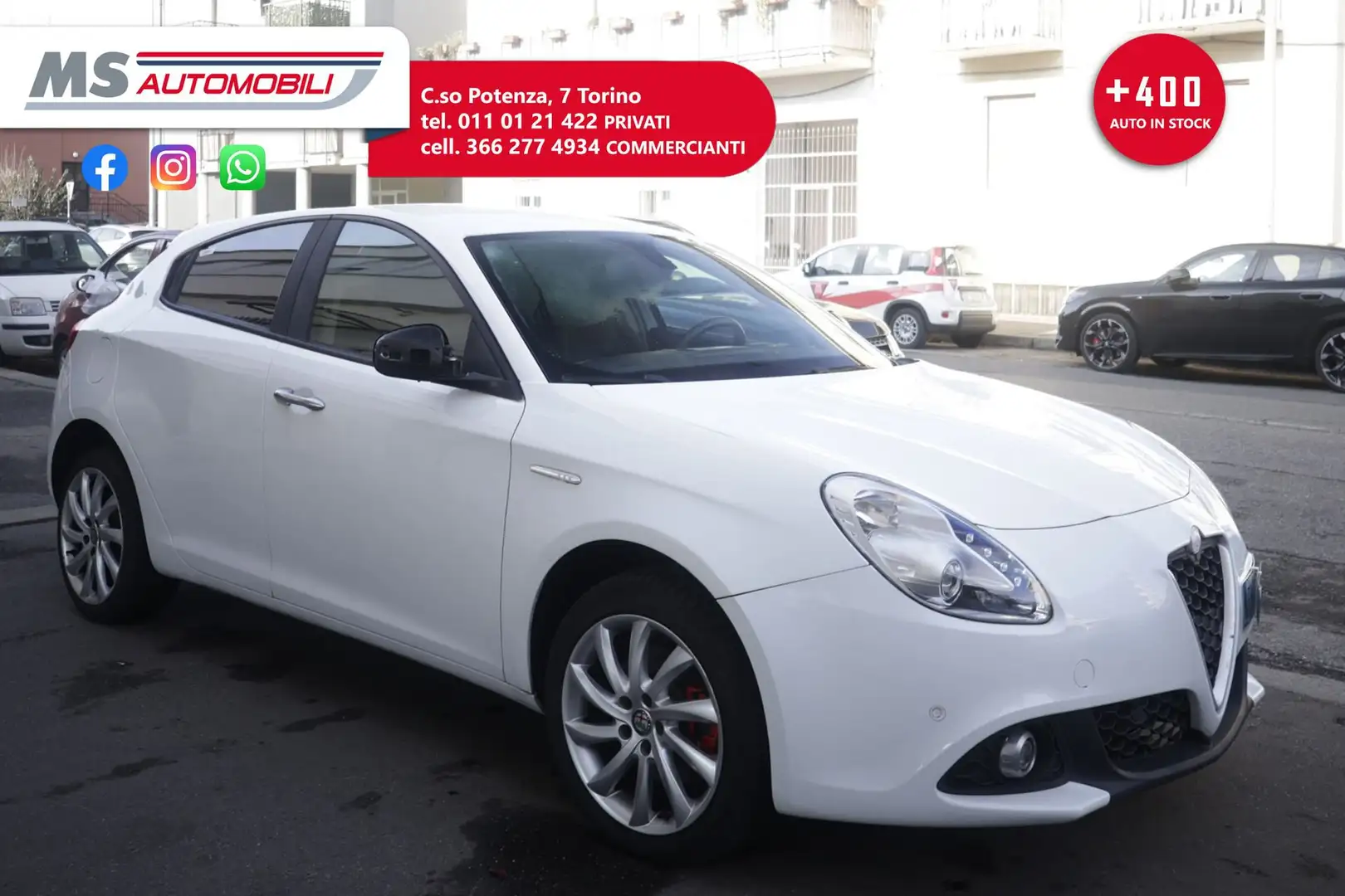 Alfa Romeo Giulietta Alfa Romeo Giulietta 2.0 JTDm 175 CV TCT Super Un Blanc - 1
