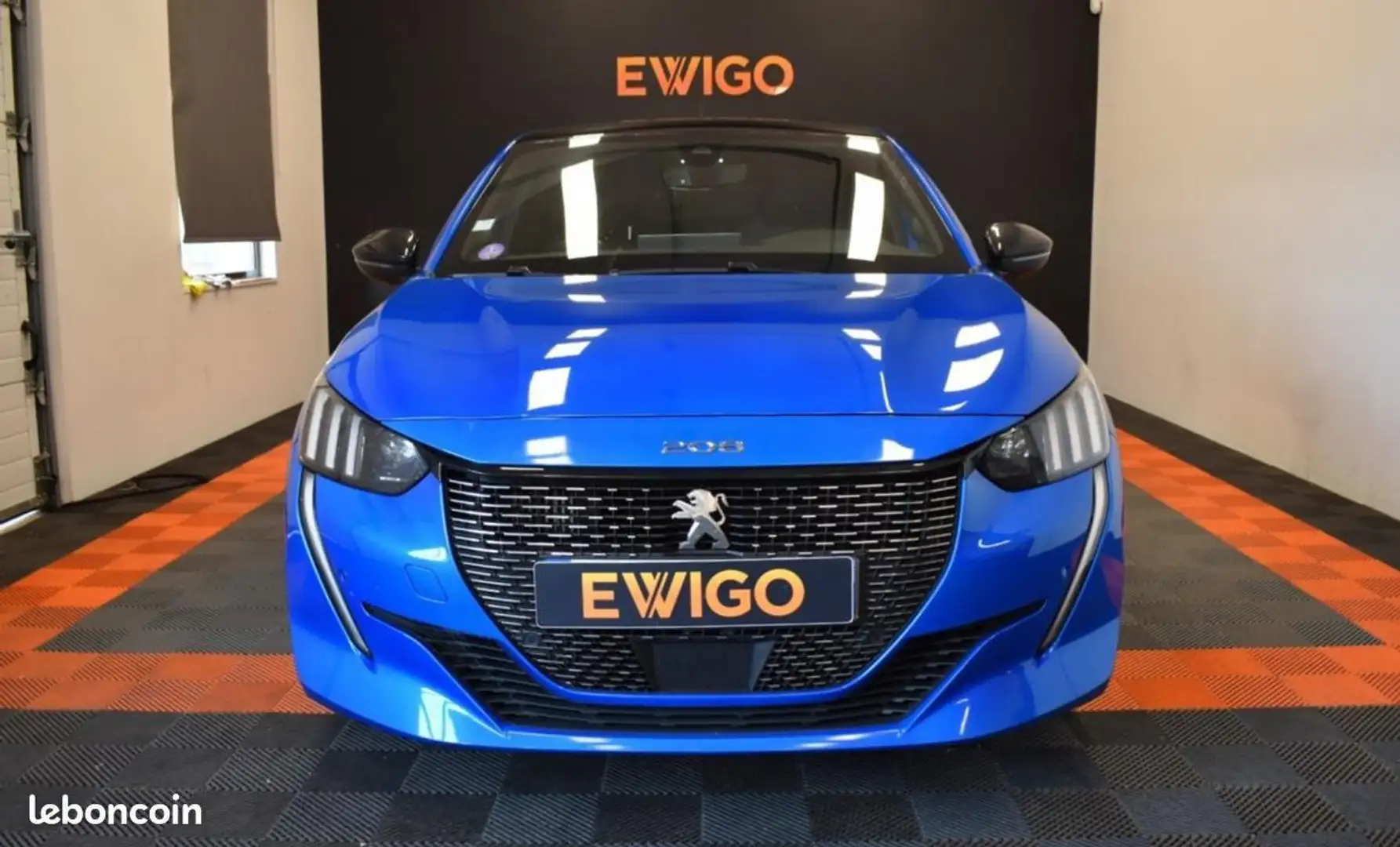 Peugeot 208 GENERATION-II 1.2 PT 100ch GT-LINE %2B 4 JANTES GT Bleu - 2