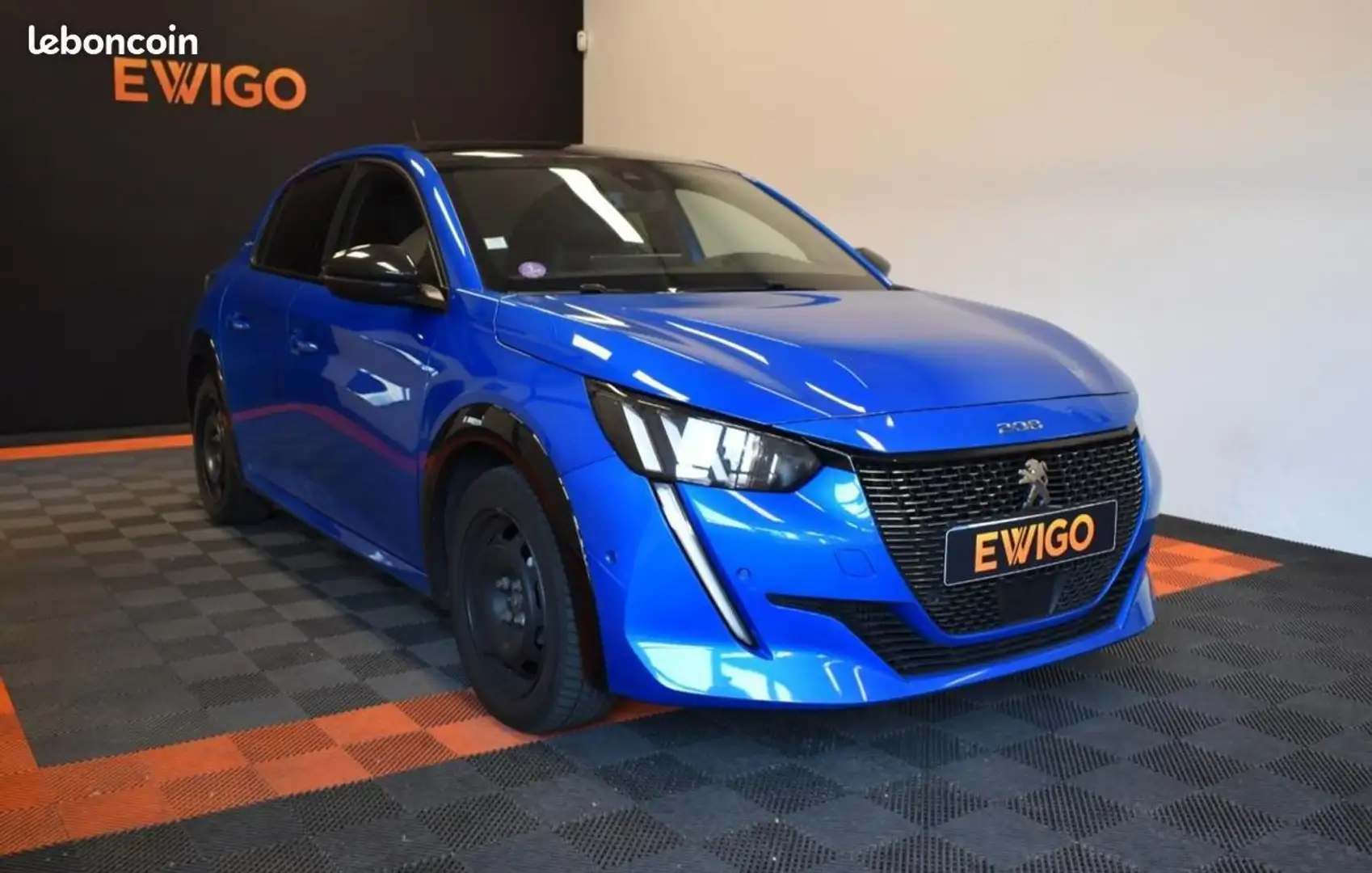 Peugeot 208 GENERATION-II 1.2 PT 100ch GT-LINE %2B 4 JANTES GT Bleu - 1