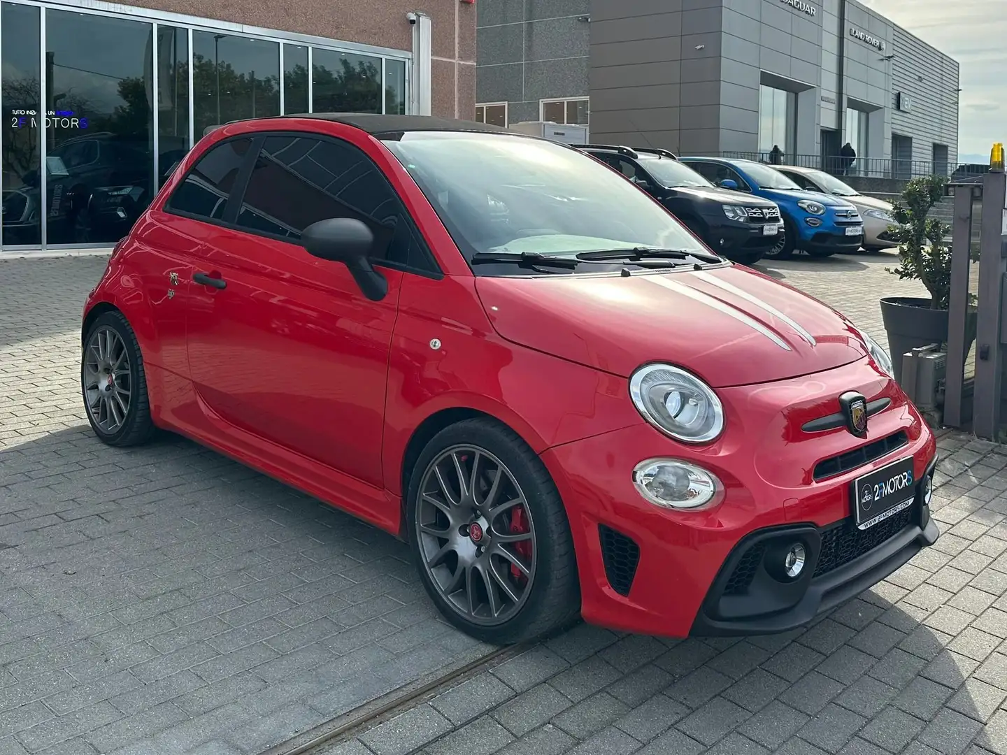 Abarth 595C 1.4 t-jet Competizione 180cv auto my19 Rosso - 1