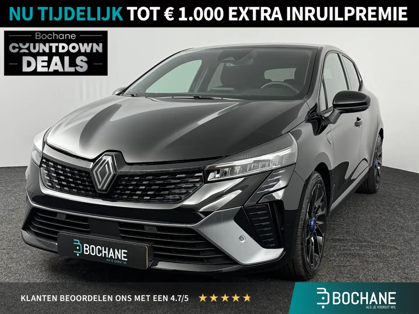 Renault Clio 1.6 E-Tech Full Hybrid 145 Esprit Alpine | Achteru Zwart - 1