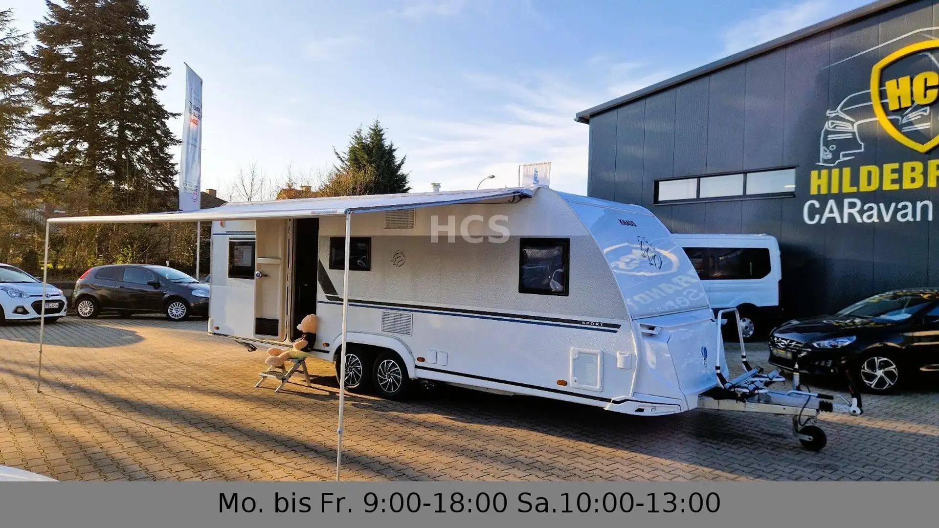Knaus Sport 650 Markise Mover Autark Fußbodenh. Bianco - 2