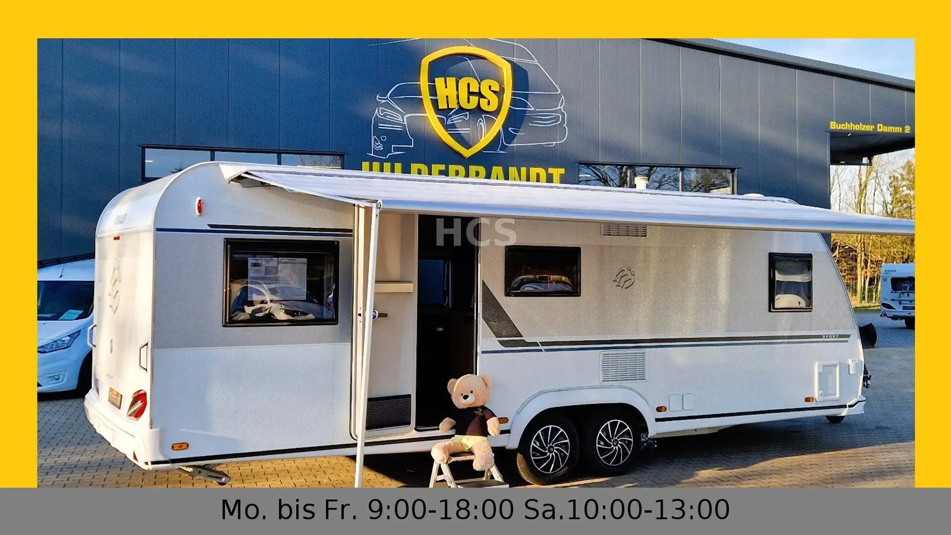 Knaus Sport 650 Markise Mover Autark Fußbodenh. Bianco - 1