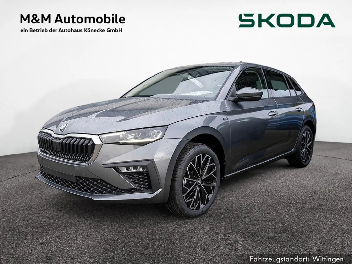 Skoda Scala 1.0 TSI Selection NAVI ACC FACEL. LED Gris - 1