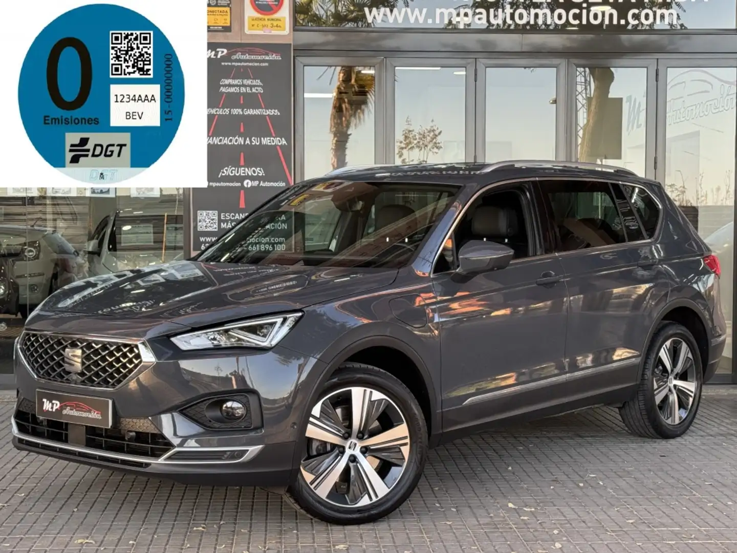 SEAT Tarraco 1.4 e-Hybrid Xcellence DSG Gris - 1