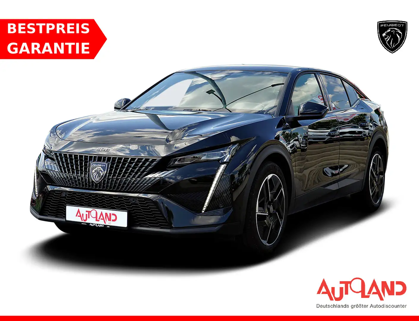 Peugeot 408 GT-Line 130 Aut. LED ACC Navi Zwart - 1