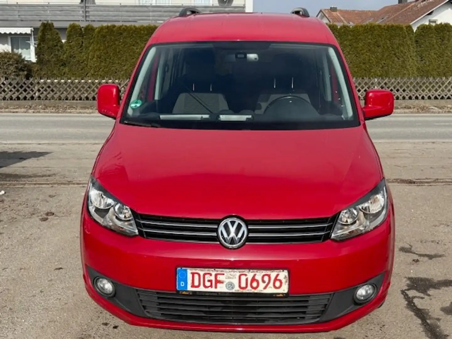 Volkswagen Caddy Comfortline BMT Rot - 2
