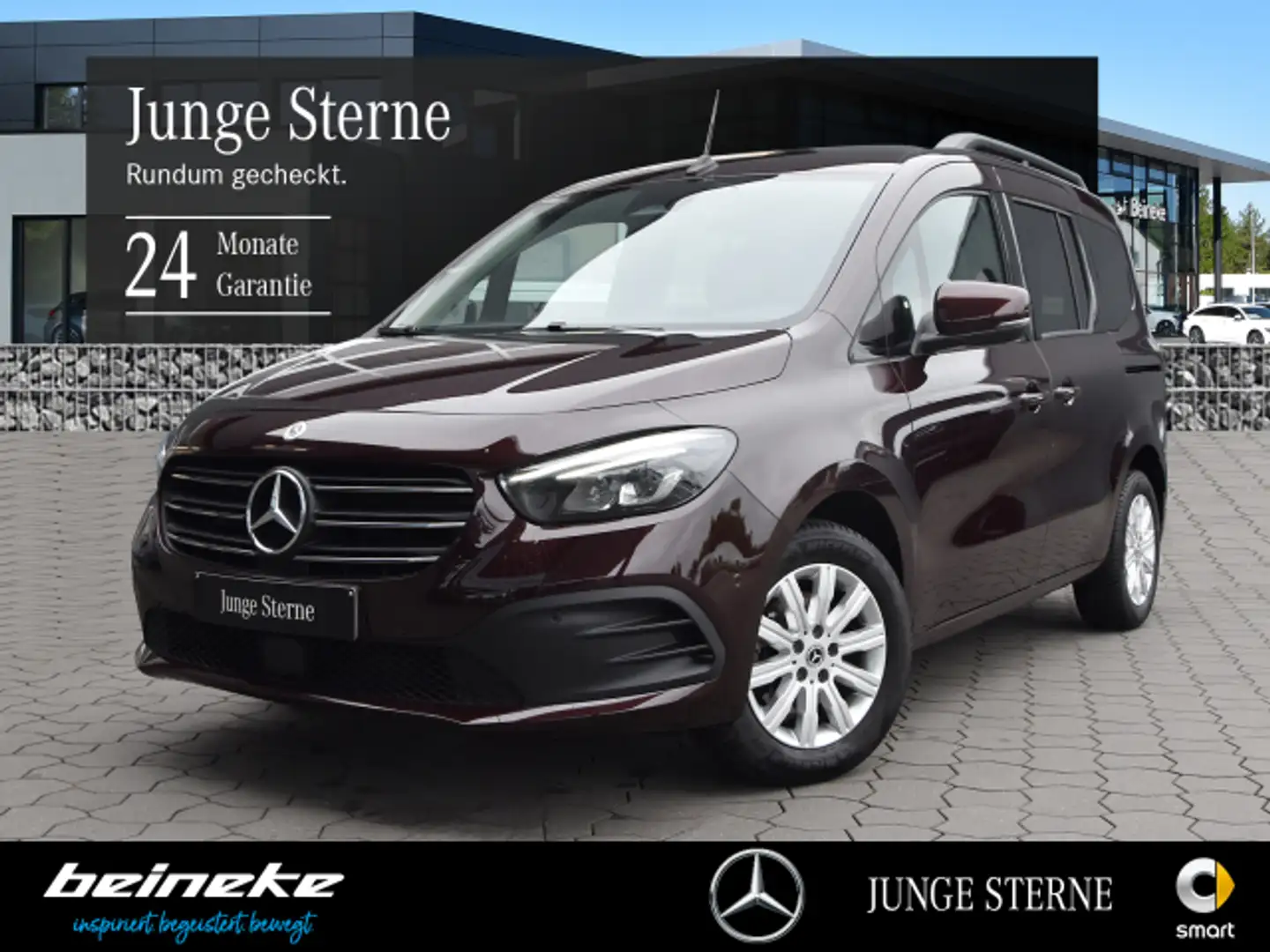 Mercedes-Benz T 180 PROGRESSIVE AHK+Park-Paket+CAM+Navi+LED+SH Rouge - 1