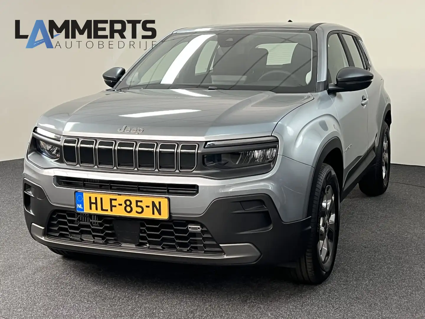 Jeep Avenger 1.2 e-Hybrid Longitude automaat 100 PK Cruise cont Gris - 1