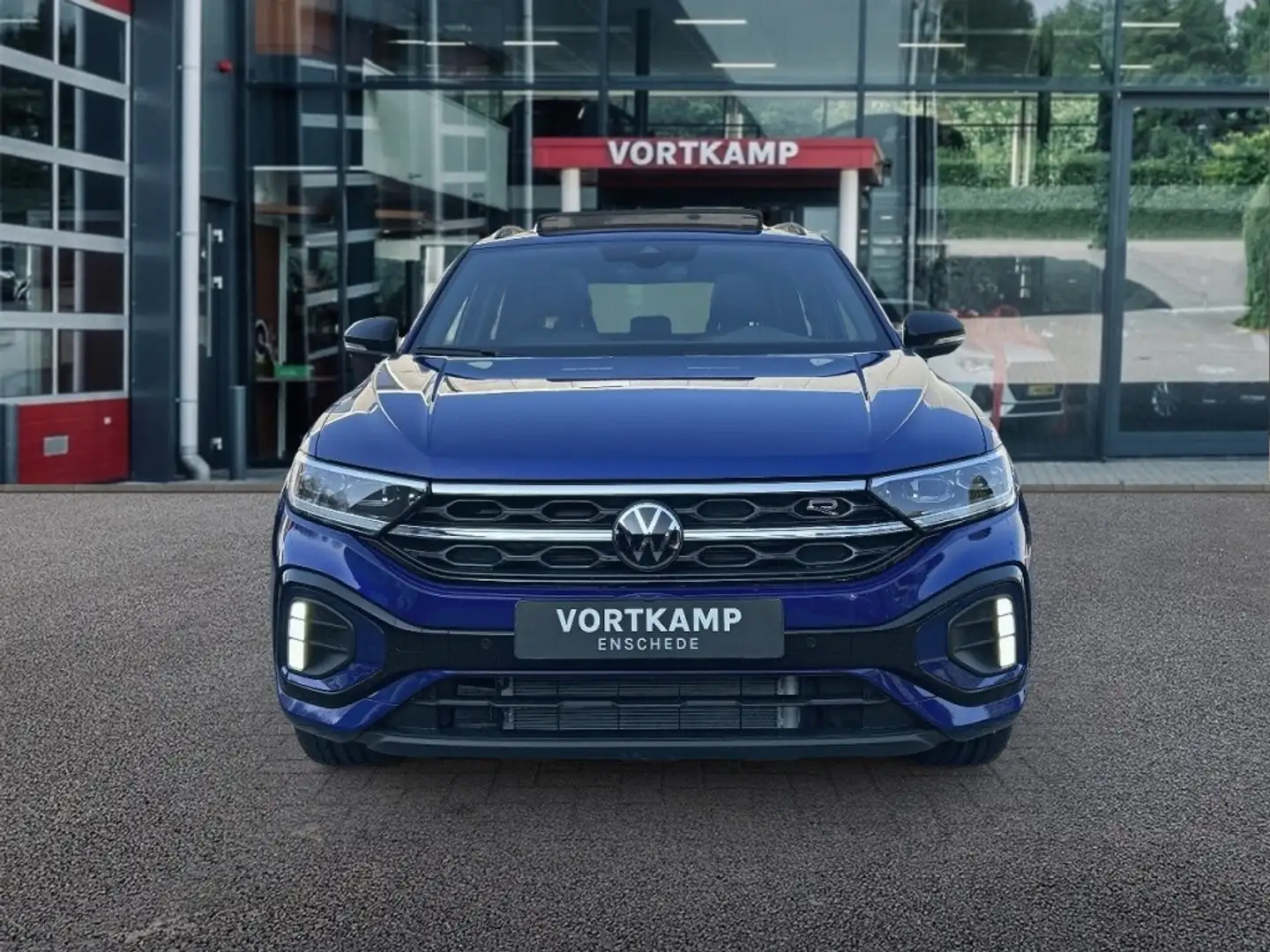 Volkswagen T-Roc 1.5 TSI DSG R-LINE BLACK OPTIK 19''LM/PANO-DAK/E-K Blauw - 2