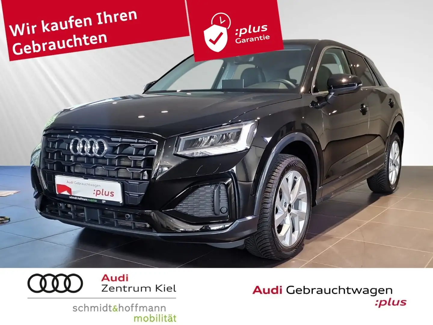 Audi Q2 35 TFSI advanced S-tronic AHK RFK PDC+ Klima Schwarz - 1