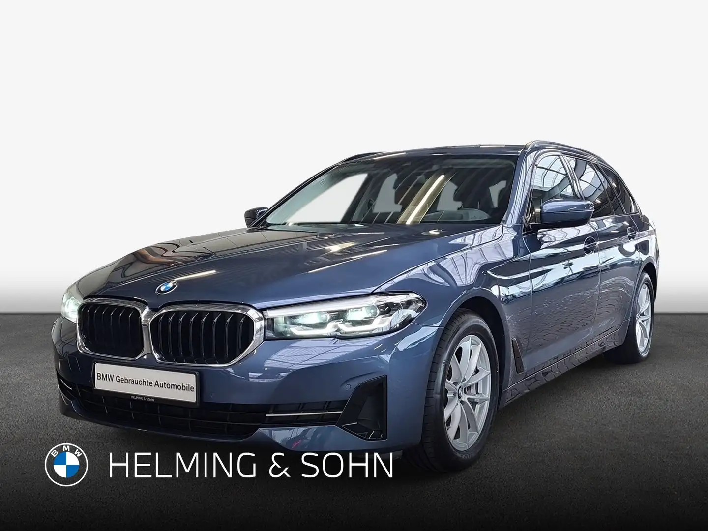 BMW 530 d Touring Head-Up HiFi DAB Standhzg. uvm. Blau - 1