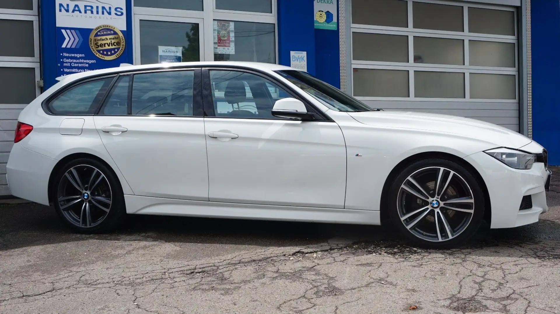 BMW 316 i Touring Klima Alcantara M-Optik Sport SHZ Weiß - 2