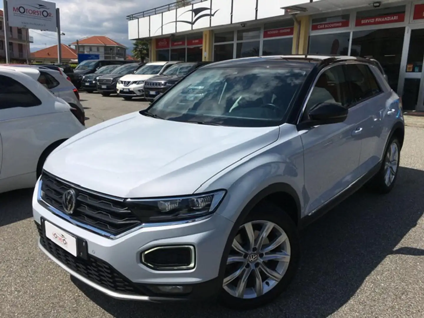 Volkswagen T-Roc 2.0 TDI SCR 150 CV DSG 4MOTION Advanced BlueMot. T Blanc - 1