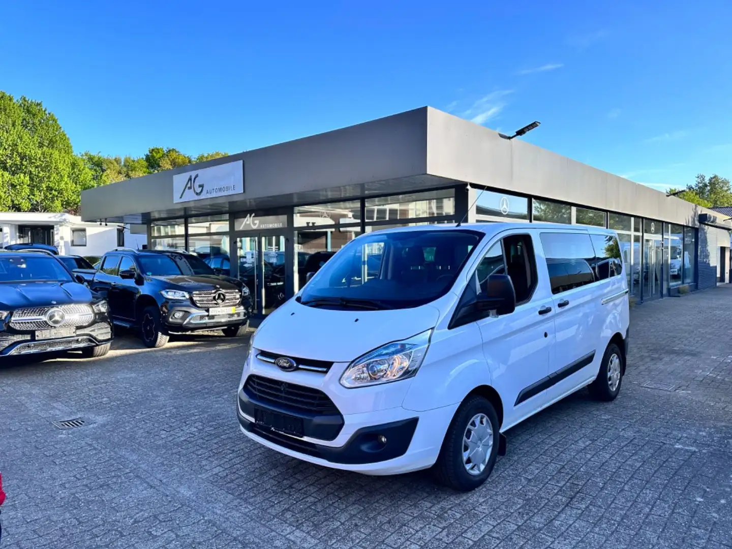 Ford Transit /Tourneo Custom*Trend*Rollstuhllift AMF* Blanco - 1