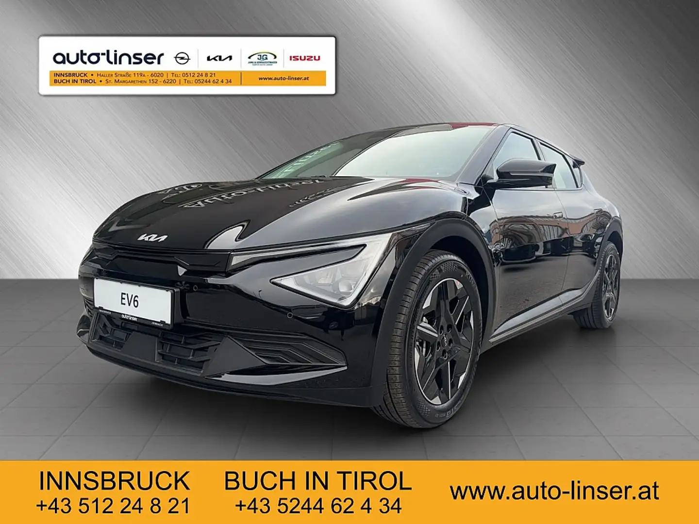 Kia EV6 Air 84,0KWH/AT/AWD/326 Schwarz - 1