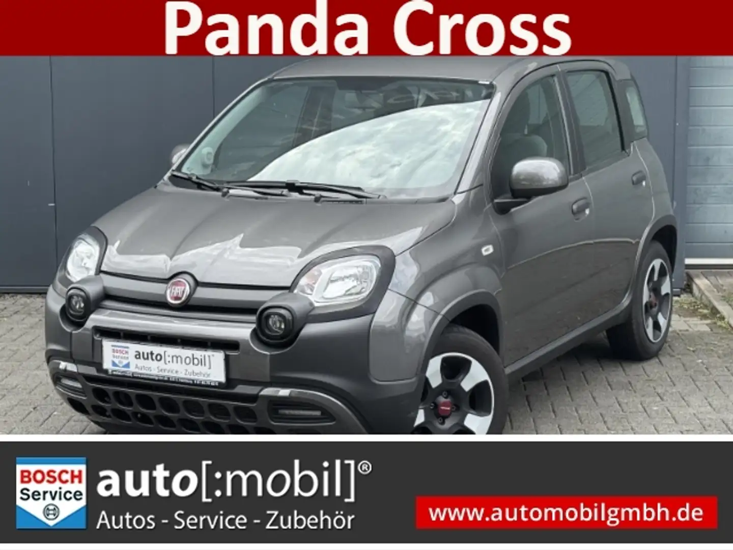 Fiat Panda 1.0 Cross+City Plus+KLIMAAUTOMATIK-DAB-RADIO Grau - 1