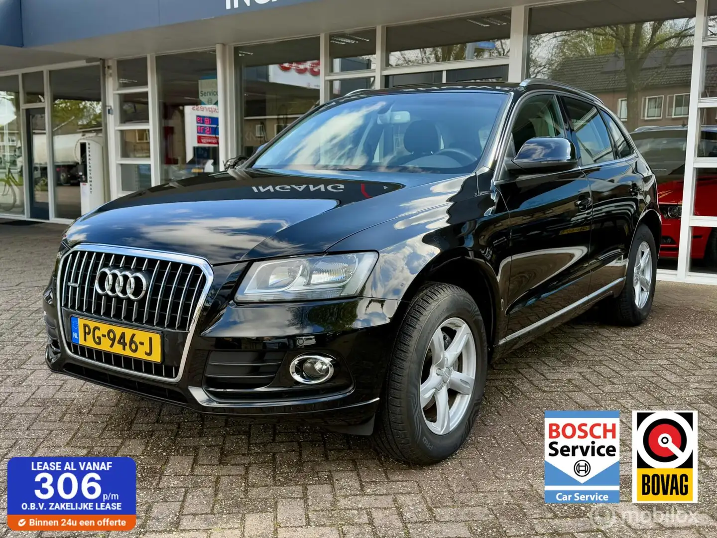 Audi Q5 2.0 TFSI Quattro Pro Line, Navi, Climat, Pdc, Lm.. Zwart - 1