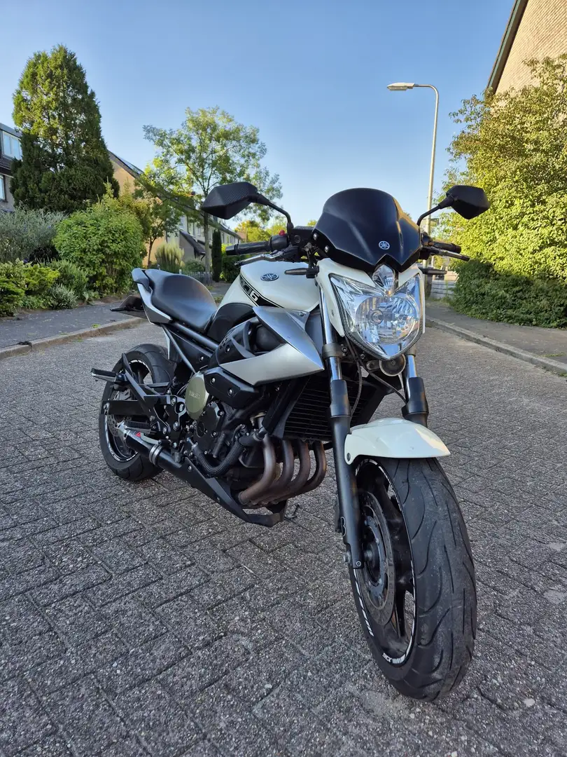 Yamaha XJ 6 zeer nette & stoere motor Wit - 2